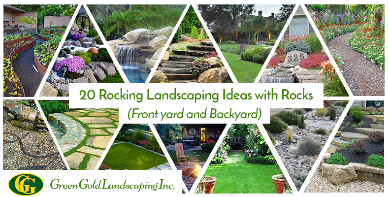 20 Rocking Landscaping Ideas With Rocks Front Yard Backyard