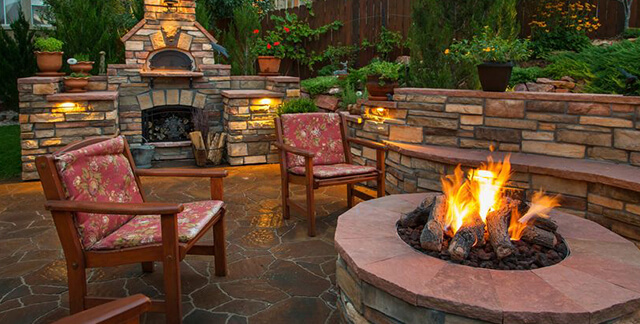 Firepits and Fireplaces - Hardscaping Ideas for Backyards