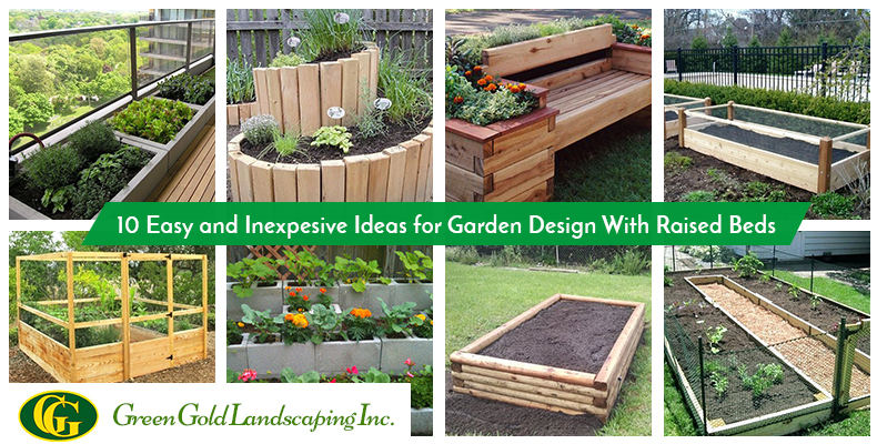 Garden Design With Raised Beds, Raised Garden Bed Plans Landscape Timbers