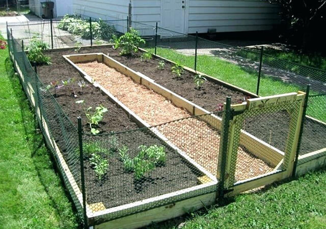 Large U Shaped Raised Beds - Garden Design With Raised Beds