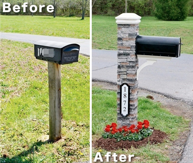 Mail Makeover - Curb Appeal Ideas