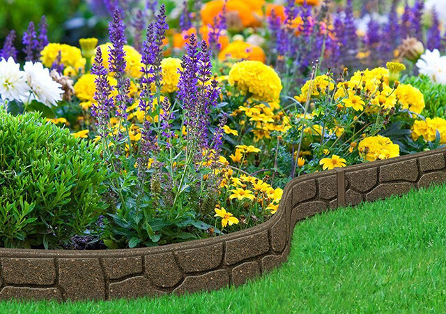 Edging-Design-Idea - Flower Bed Ideas