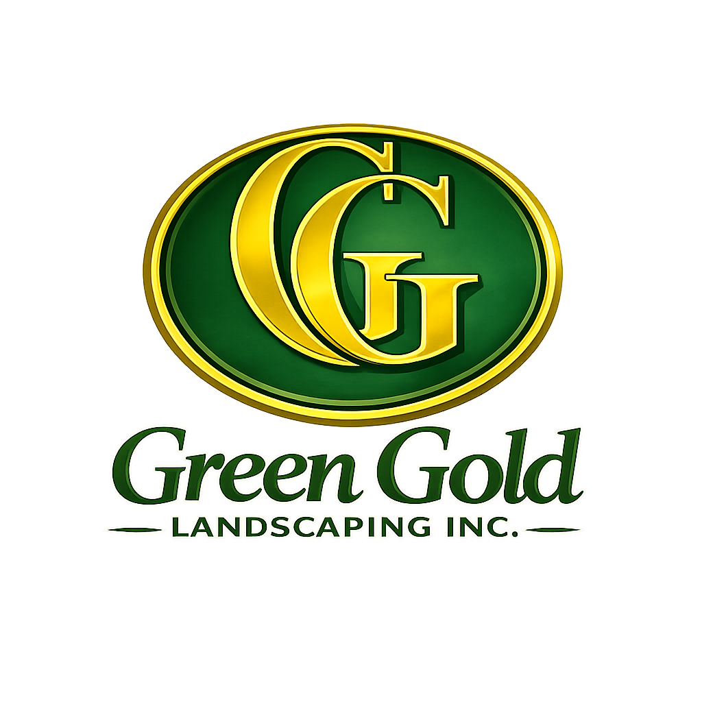 Green Gold Landscaping Inc. logo.
